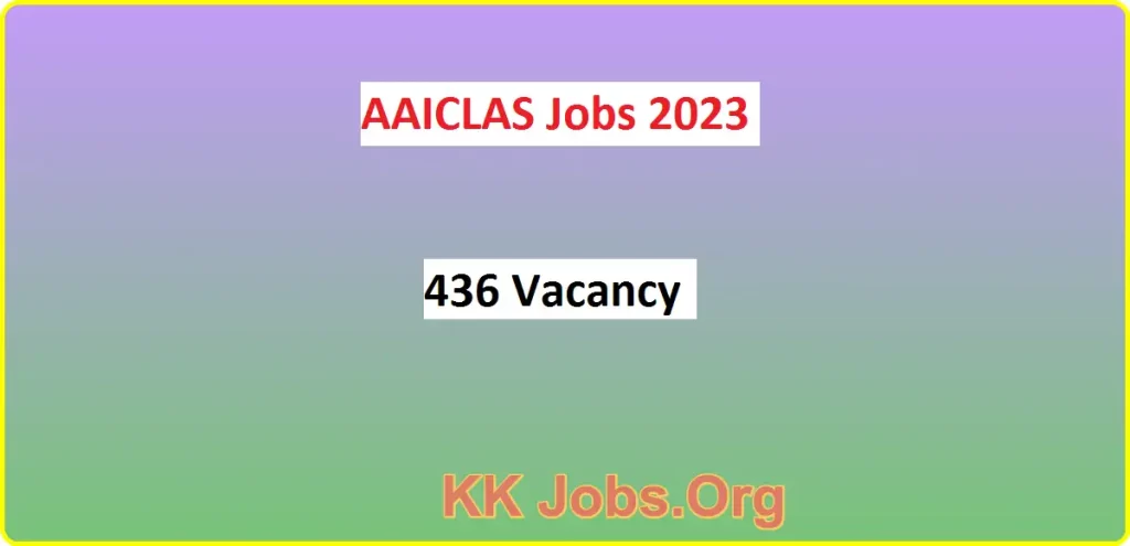 AAICLAS jobs 2023