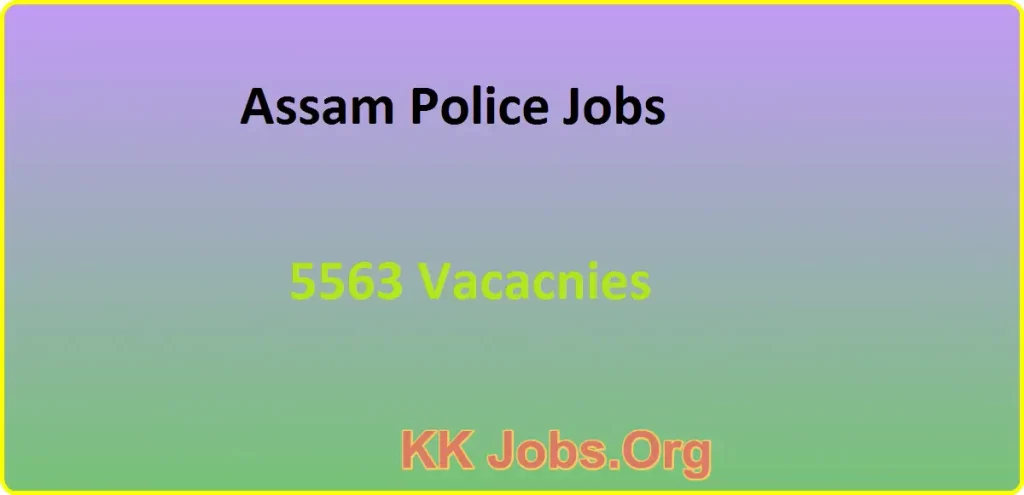 assam police jobs 2023